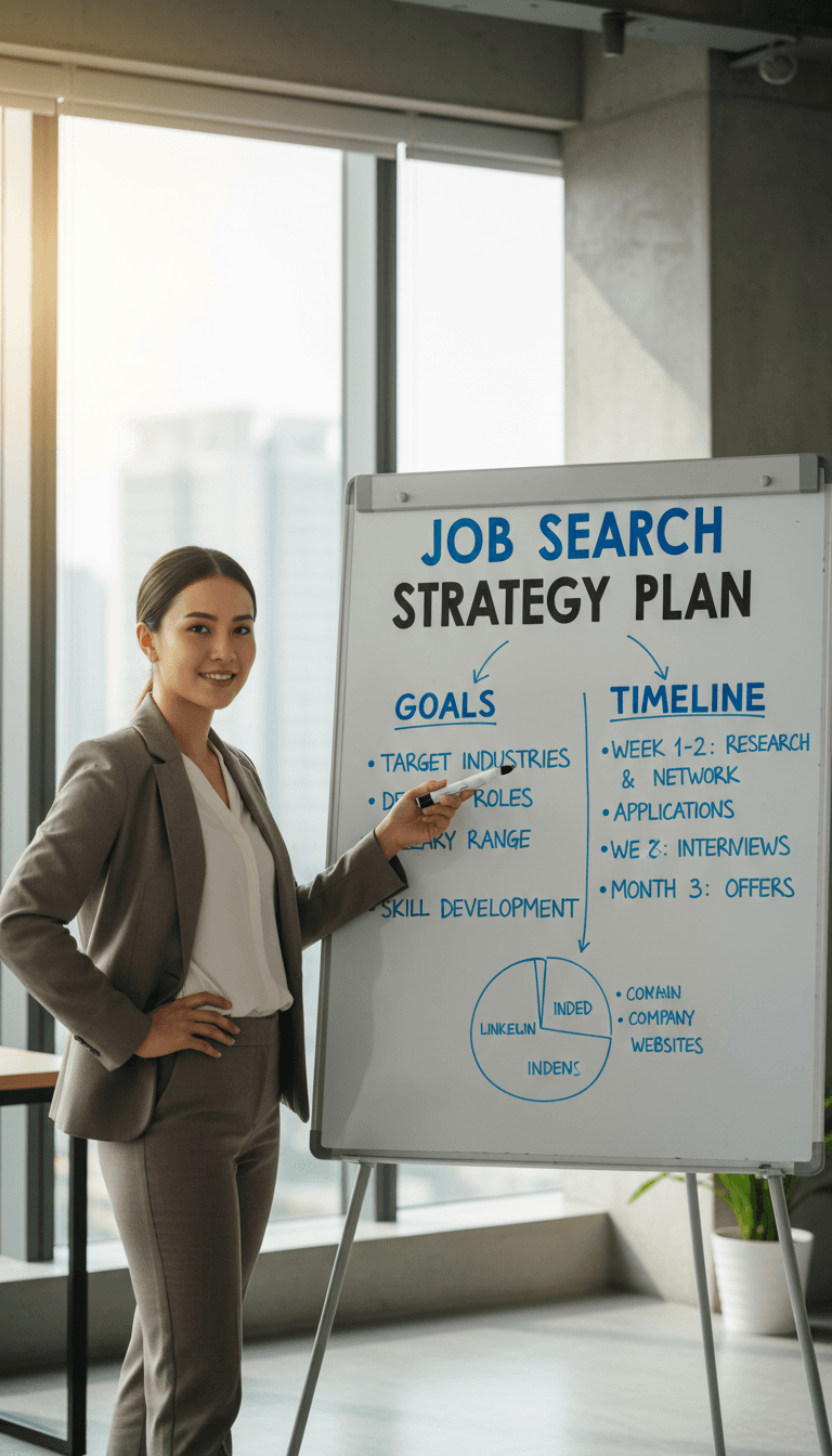 Job search roadmap planning